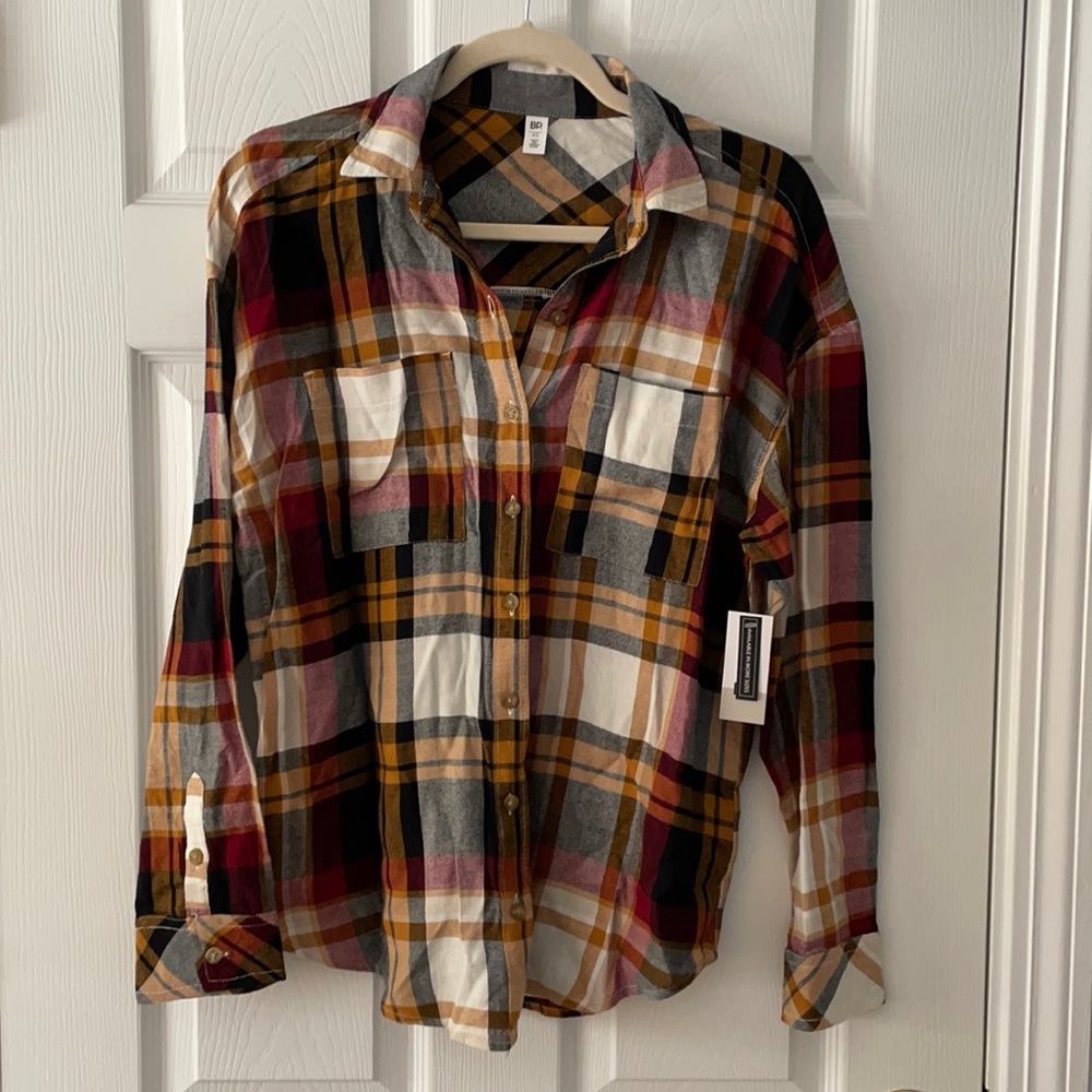 NEW BP flannel size XS